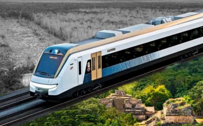 Maya Train Workers in Playa del Carmen Protest Over Unpaid Promised Bonus