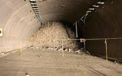 Colapsa túnel en Oaxaca tras lluvias del huracán Erick