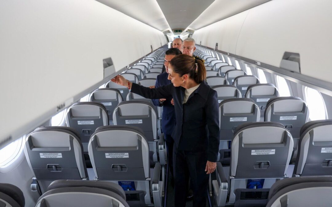 Claudia Sheinbaum Announces Arrival of 20 New Aircraft for Mexicana de Aviación to Strengthen the State-Owned Airline