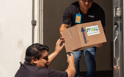 MERA dona alimentos a familias afectadas en Veracruz