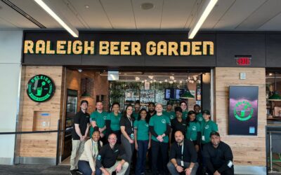 RALEIGH BEER GARDEN OPENS AT RDU AIRPORT