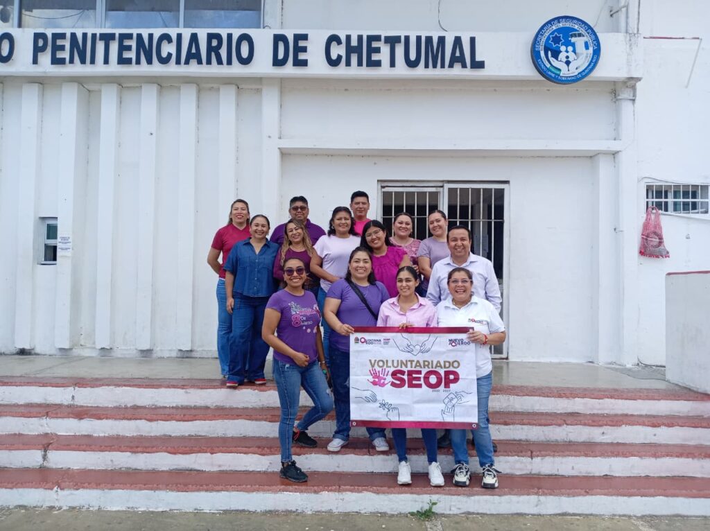 SEOP impulsa apoyo a mujeres en reclusión en Chetumal