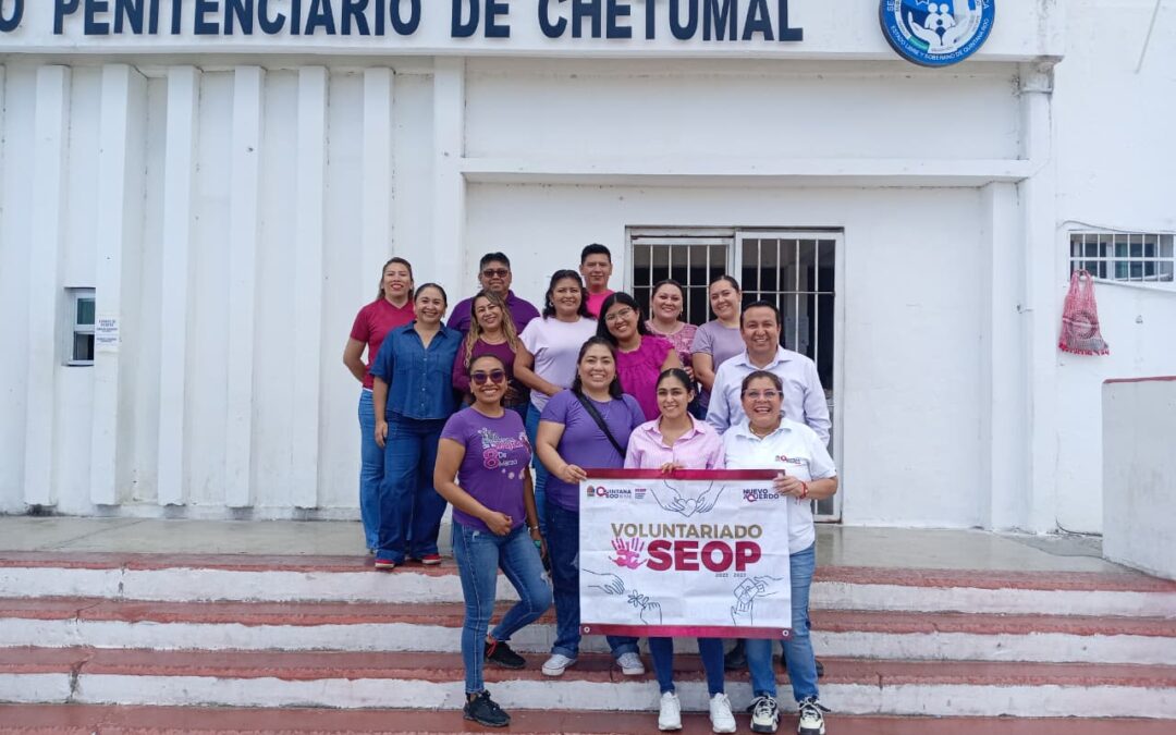 SEOP impulsa apoyo a mujeres en reclusión en Chetumal