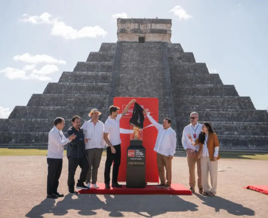 Polémica en Chichén Itzá por el Trofeo Mundialista 2026