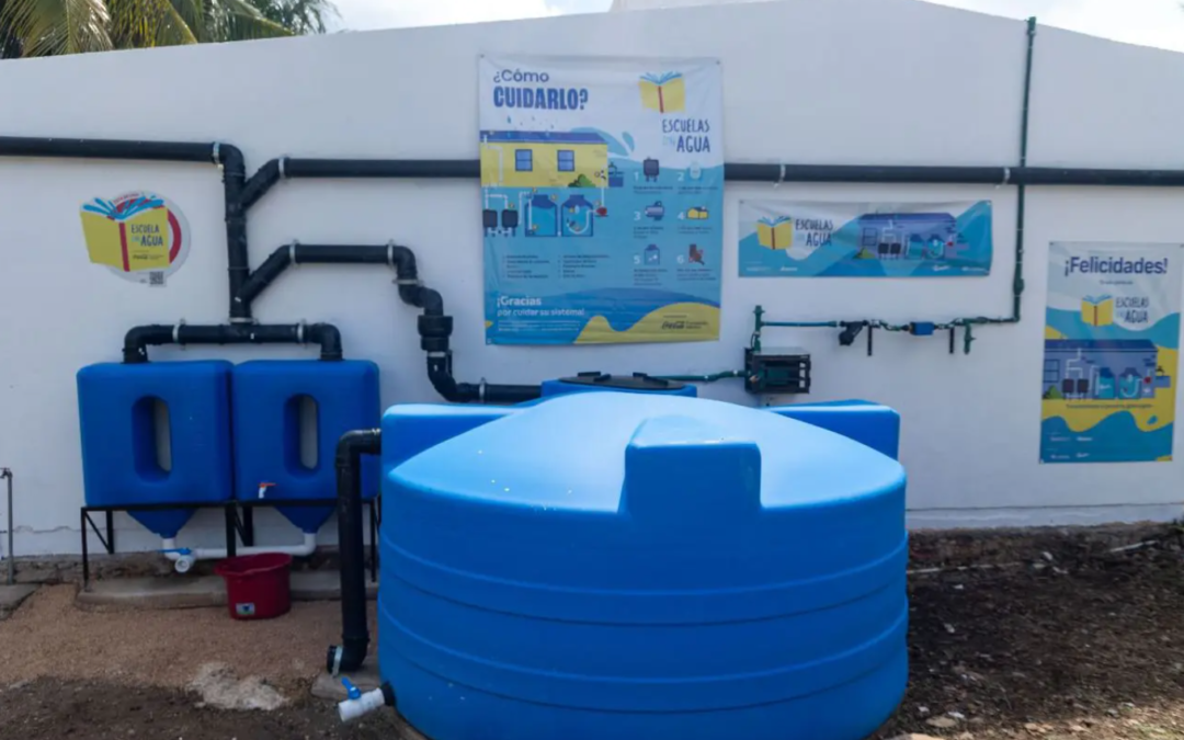 Escuelas con Agua: 1,000 planteles beneficiado