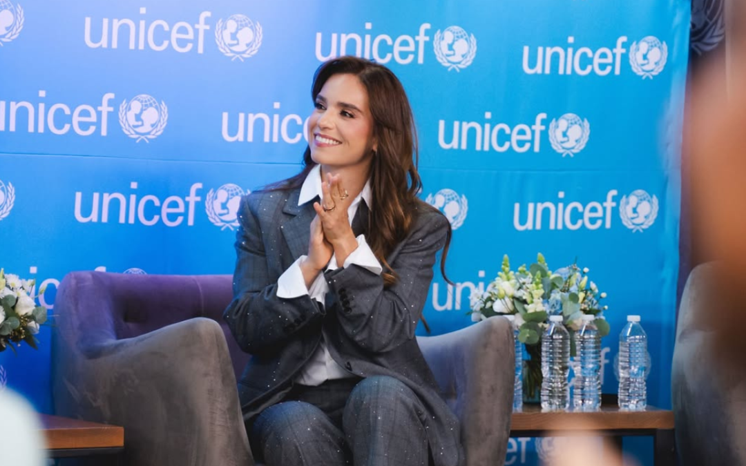 Tania Rincón at UNICEF: Named official ambassador
